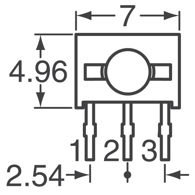 WP130WDT/GYW Kingbright  LED - Indicadores de placa de circuito Matrices Barras de luz Gráficos de barras